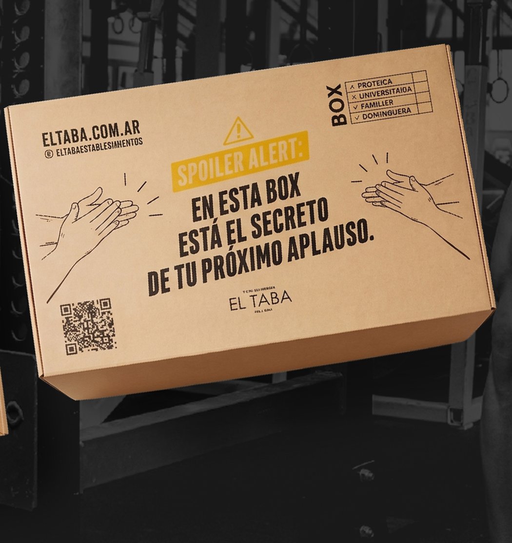 Caja cerrada de Box Protéica by El Taba